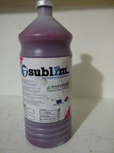 Sawgrass Sublim Dye Sublimation Ink  -  Magenta 1 Liter Bottle