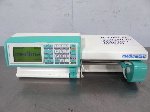 S123937 medima s2 lab infusion digital syringe pump for sale