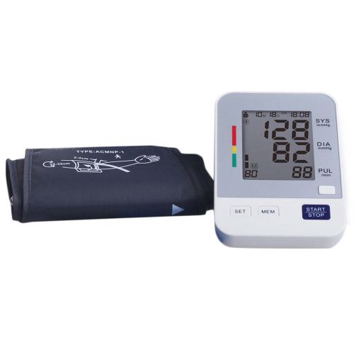 Heart beat rate checker pulse meter measure digital arm blood pressure bg for sale