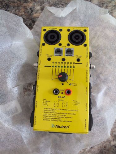 Alctron DB-4C Audio Cable Tester NEW