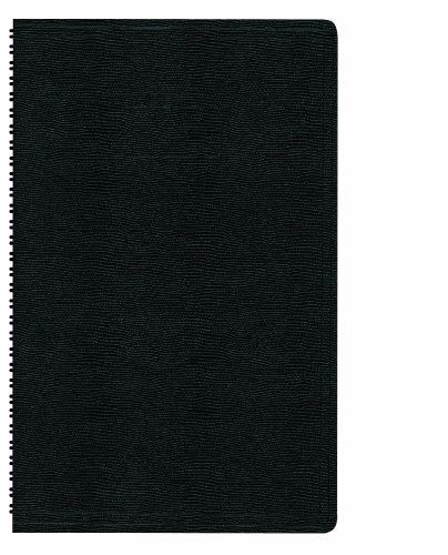 Blueline EcoLogix Wirebound Notebook, Black, 8.875 x 7.125 inches, 160 Pages
