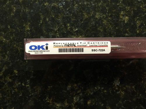 OKI Metcal Replaceable Solder Tip Cartridge SSC-722A