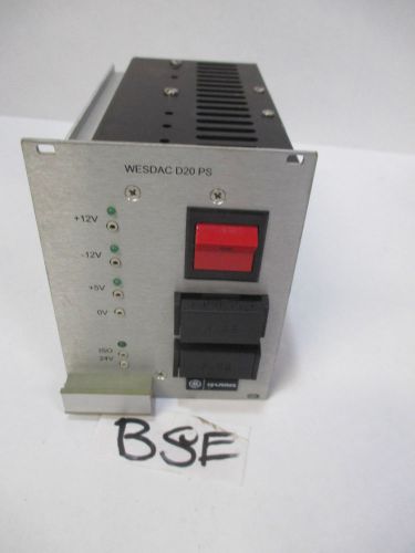 Westronic Inc. WESDAC D20-PS Power Supply