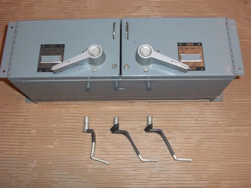 WEST CH FDPT FDPT3611R 30 AMP 600V FUSED PANEL PANELBOARD SWITCH HARDWARE