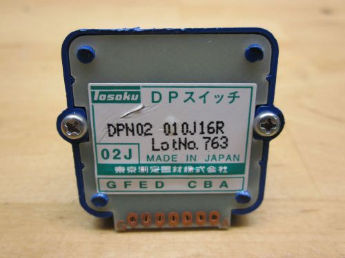 TOSOKU ROTARY SWITCH DPN02-010J16R 11 POSITION