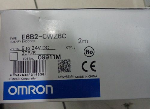 1pc omron  rotary encoder e6b2-cwz6c 30p/r 2m  new in box for sale