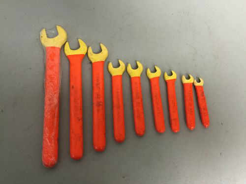 Certified Insulated Products 1000 Volt CIP 9 Piece Open End Wrench Set