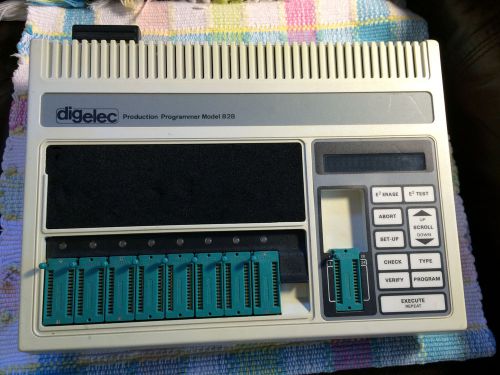 Vintage Digelec Production Programmer Model 828 Made in Israel Serial #3