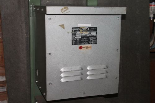 Transformer, 1ph, 240/480 primary, 120/240 sec., 15 KVA, 61-1470 Dongan