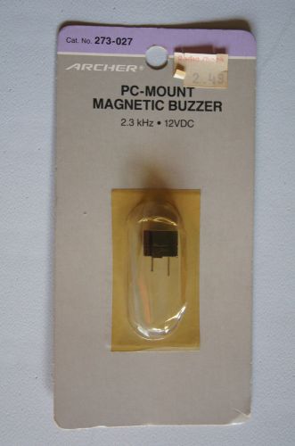 RadioShack Archer PC-Mount Magnetic Buzzer 273-027 - Original Packaging
