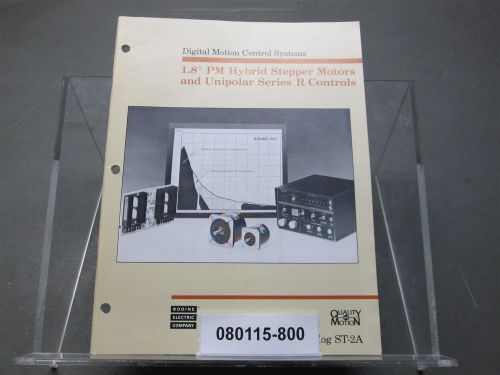 Digital Motion Control Systems Catalog ST-2A Hybrid Stepper Motors Unipolar