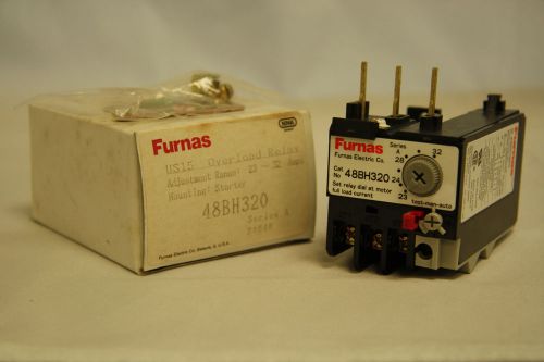 Furnas 48bh320 overload relay us 15 range 23-32 amps for starter new in box for sale