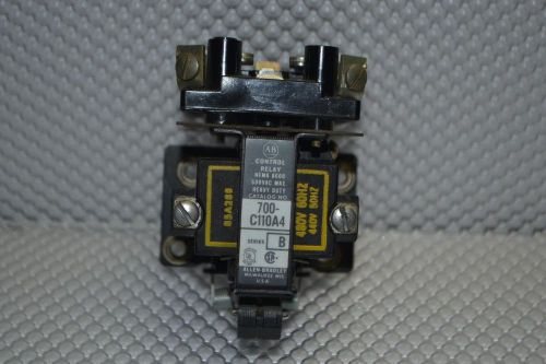 ONE USED Allen Bradley Control Relay 700-C110A4