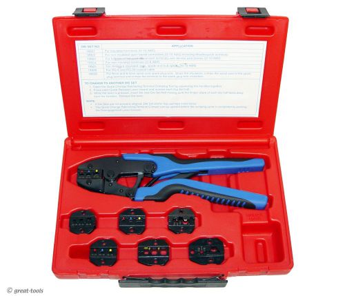 New ratcheting terminal crimper tool - wire crimping tools automotive terminals for sale