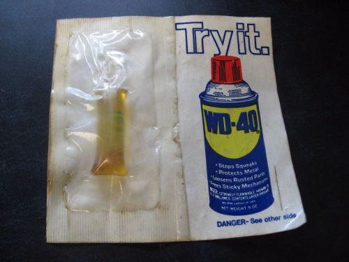 Vintage WD-40 Solvent Sample