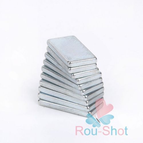 10pcs diy oblong magnets arts crafts gift neodymium permanent magnets 20x10x2mm for sale