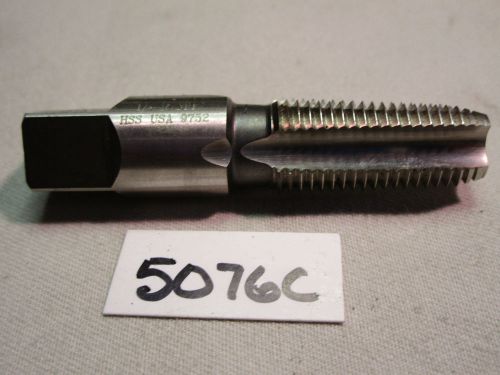 (#5076c) new usa made regular thread 1/4 x 18 npt taper pipe tap for sale