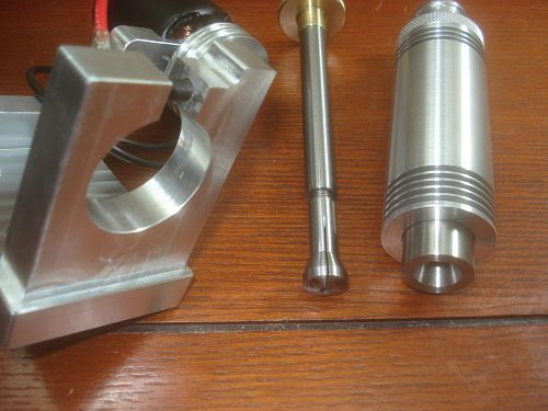 CNC Router Spindle. WW-650 25,000rpm. (K2, Shapeoko, Taig, Sherline, Wolfgang )