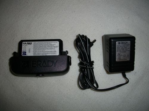 BRADY ID Pro Plus Battery 33945 &amp; Class 2 Transformer Charger - Model AEC-3590F