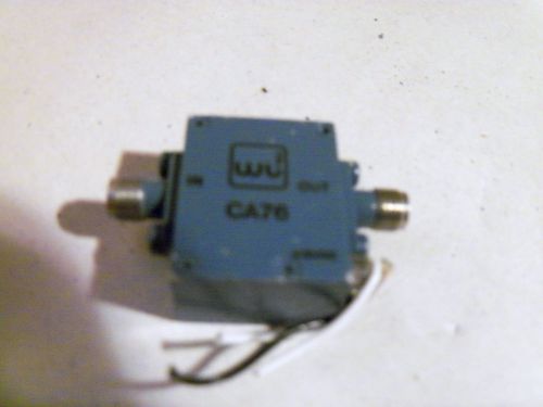 Watkins-Johnson Amplifier, Radio Frequency CA-76 SMA