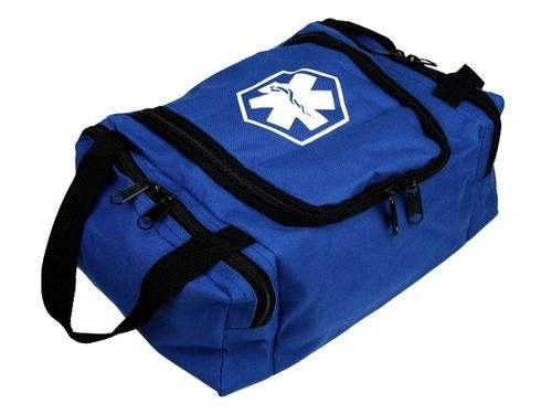First responder ii ems emt trauma bag with reflectors - blue for sale