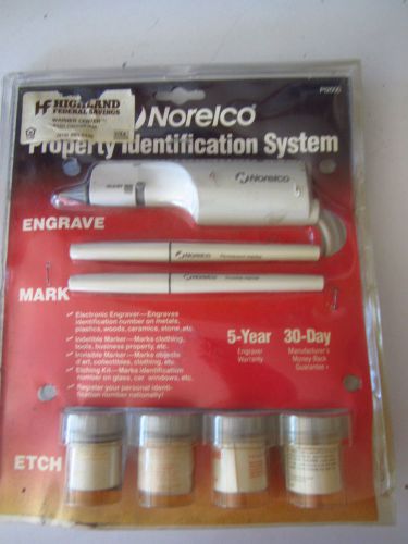Norelco property identification system kit: engrave/mark/etch- new usa made(n-5) for sale