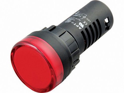 10pcs New 12V 22mm Red LED Indicator Pilot Signal Light Lamp