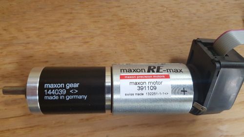 Maxon motor 391109 &amp; maxon gear 144039 combo for sale