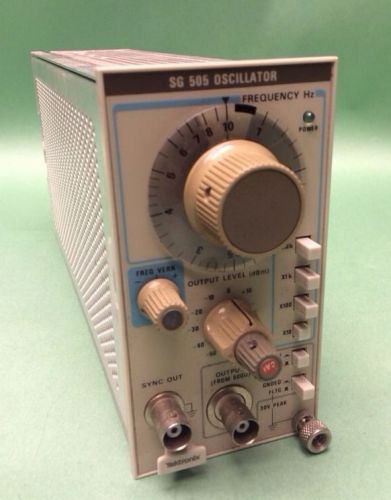 Tektronix SG505 Ultra-Low Distortion Oscillator