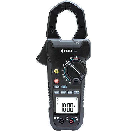 Flir cm78 1000a clamp meter with ir thermometer for sale