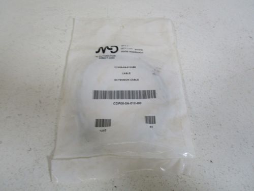 LOT OF 2 AUTOMATION DIRECT EXTENSION CABLE CDP08-0A-010-BB *NEW IN FACTORY BAG*