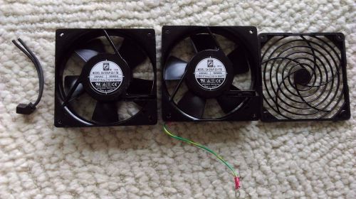 Pair of orion oa125ap-22-1tb axial fans with cover for sale