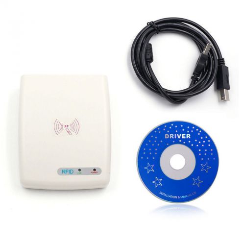 Usb mifare1 contactless proximity smart 13.56mhz rfid id card reader writer ic01 for sale