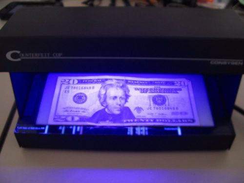 Ultraviolet counterfeit money dollar fake bill tool detector detection license for sale