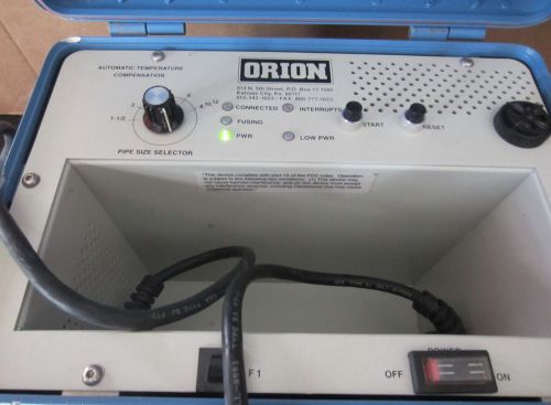 Orion Electrofusion Rionfuse With RIONFUSE CF ELECTROFUSION System