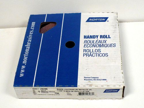 New norton handy roll #26288 - 1-1/2&#034; x 50 yd. - p80- free shipping for sale
