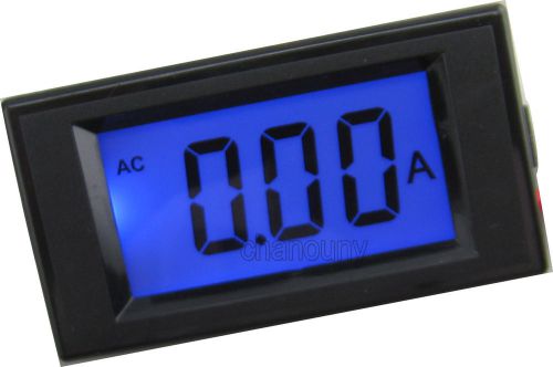 0-5.00a digital ac ammeter amp meter ampere monitor tester ac/dc 8-12v powered for sale