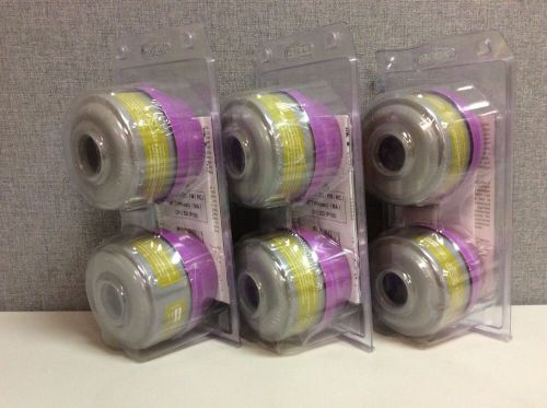 Honeywell MC/P100 Cartridge/Filter Replacement Kit for Respirator 6 Pack