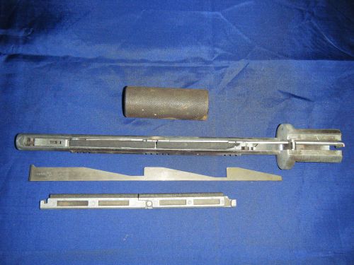 Sunnen hone sl 900 mandrel with new stone, truing sleeve, wedge, clip for sale