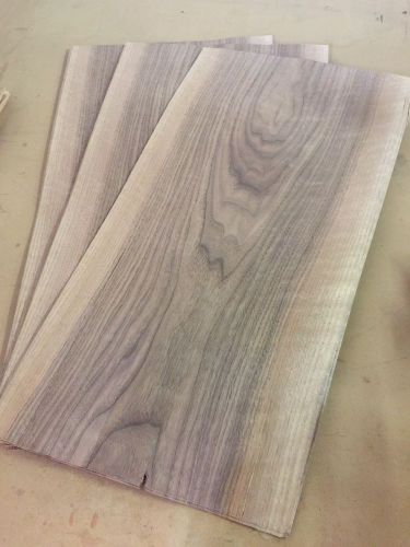 Wood veneer walnut 15x32 20pcs total raw veneer &#034;exotic&#034; wal3 9-17-15 for sale