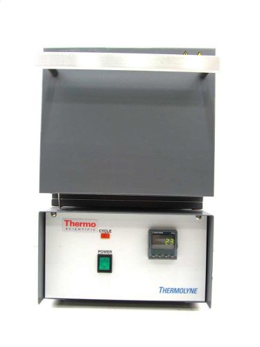 Thermo f47915 thermolyne muffle furnace, 120 cu in, single set point; 120v for sale