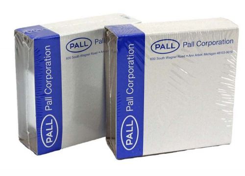 New 2x pall life sciences nylaflo nylon membrane filter 100/pk 0.45µm 47mm 66608 for sale