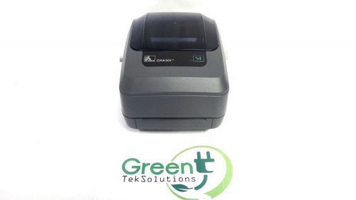 Zebra technology corporation gx430t printer gx43-100410-000 24vdc 100w max as-is for sale