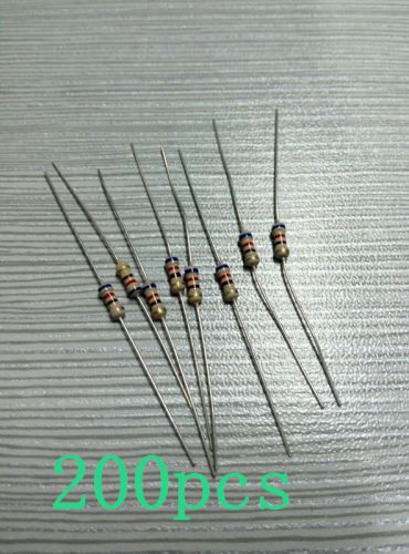 200pcs Resistors 620 Ohms OHM 1/4W +/-5% Carbon Film