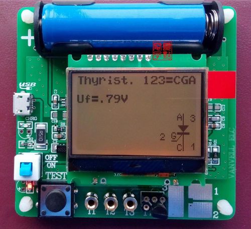 New mega328 esr tester meter transistor capacitance inductance pnp mos npn jfet for sale