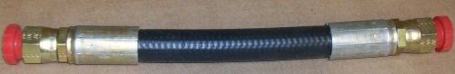 Parker no skive hydraulic 9&#034; x 3/4&#034; hose 3/4&#034; female to 3/4&#034; female nnb for sale