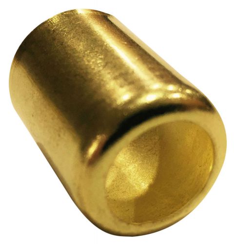 Brass Hose Ferrules, Part # FBL-1250-1, 10 Pack for Air &amp; Water Hose.