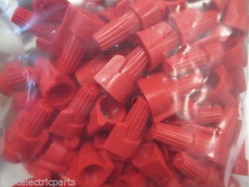 red wire nuts (100)