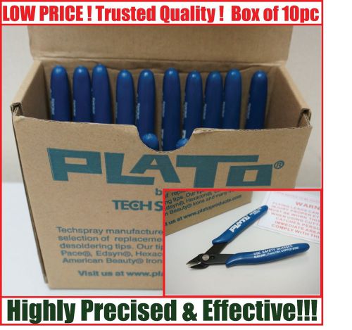 1 BOX 10pc Plato 170 Cable Wire Model Cutter Pliers Original USA Precise Trusted
