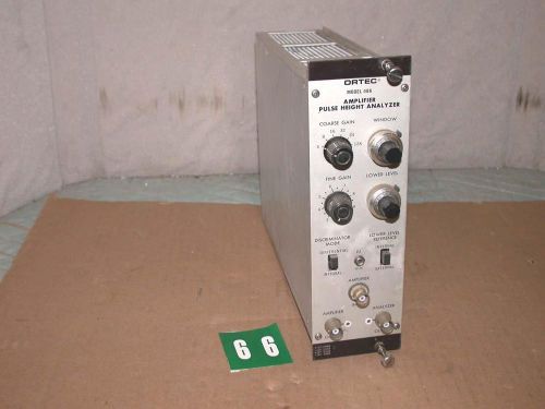 Ortec 486 Pulse Height Analyzer NIM BIN Plug-In Rack Module Free S&amp;H